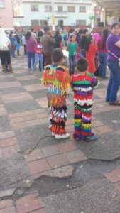 Matachines en La Novena