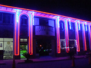 Palacio de Gobierno en Navidad